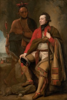 Colonel Guy Johnson and Karonghyontye
