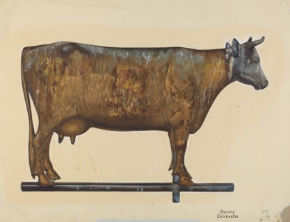 Cow Weather Vane