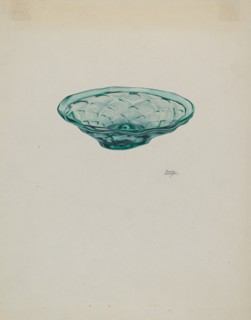 Low Glass Dish
