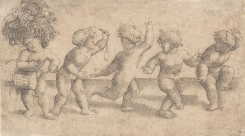 Five Dancing Putti