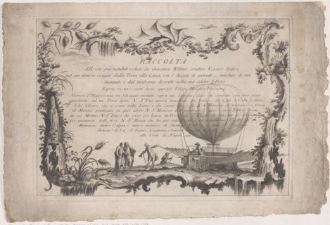 Title plate from 'The collection of the most notable things seen by John Wilkins