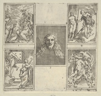 Five numbered scenes