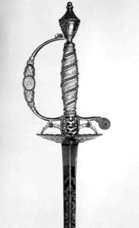 Presentation Smallsword with Scabbard of Admiral Marriot Arbuthnot