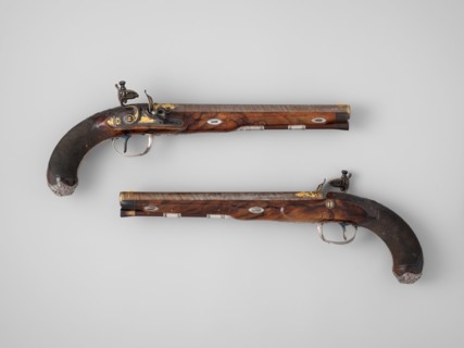 Pair of Flintlock Pistols of the Prince of Wales