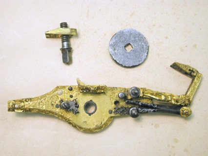 Wheellock Mechanism for a Pistol