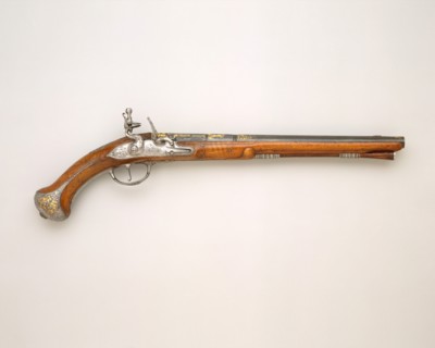 Flintlock Pistol Made for Charles XI of Sweden