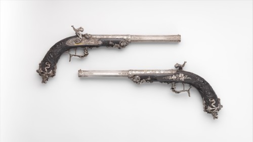 Pair of Percussion Target Pistols for Crystal Palace Exhibition in London