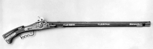 Wheellock Gun Made for the Bodyguard of the Prince-Elector of Saxony