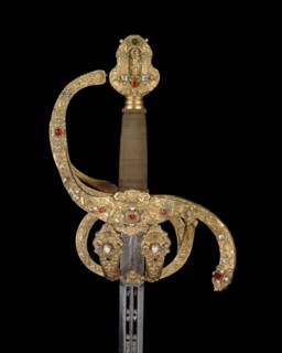 Rapier of Prince-Elector Christian II of Saxony