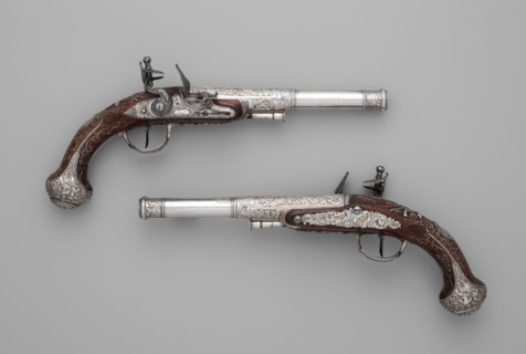 Pair of Flintlock Pistols