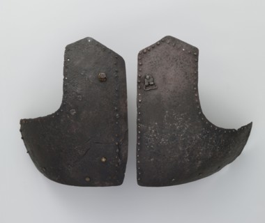 Right and Left Breastplates from a Brigandine