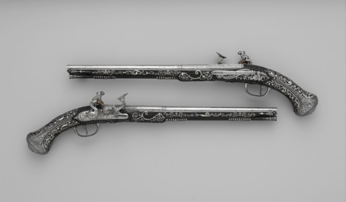 Pair of Snaphaunce Pistols