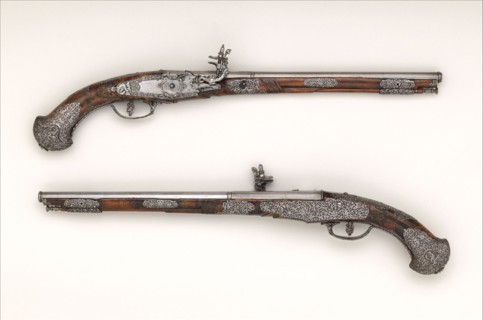 Pair of Wheellock Pistols