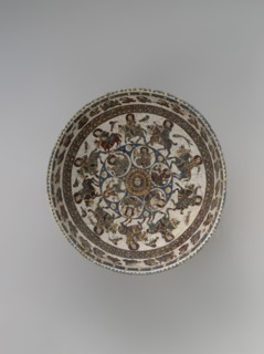 Bowl with Courtly and Astrological Motifs