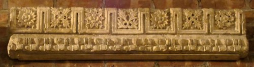 Fragment from a Molding with Rosettes and Acanthus Clusters