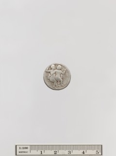 Coin with Gemini Zodiac Sign