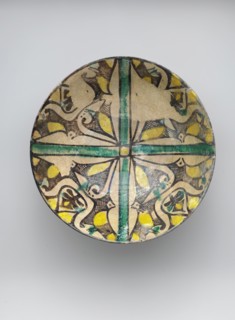 Buff Ware Bowl with Geometric Patterns
