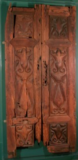 Pair of Doors Carved in the 'Beveled Style'