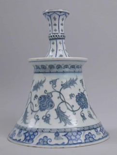 Candlestick in Imitation of Metalwork Form