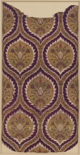 Fragmentary Loom Width with Ogival Pattern