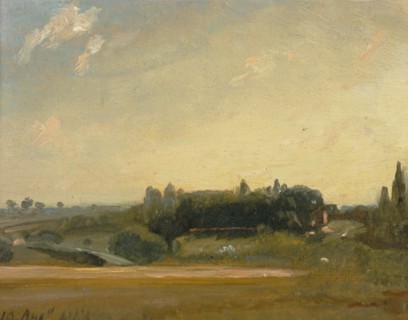 View Towards the Rectory, East Bergholt;View at East Bergholt;East Bergholt Rectory, 1813.