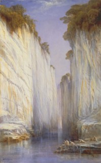 The Marble Rocks - Nerbudda Jubbolpore, 1882. Jabalpur,  Indian state of Madhya Pradesh.