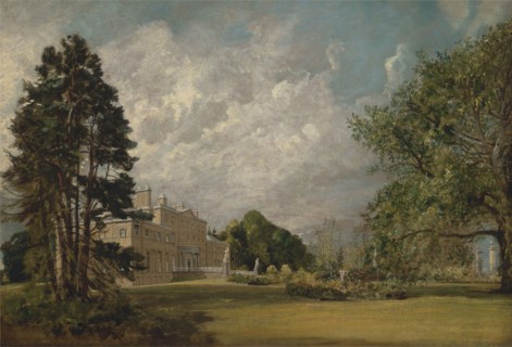 Malvern Hall, Warwickshire;Malvern Hall: the Entrance Front, 1820 to 1821.