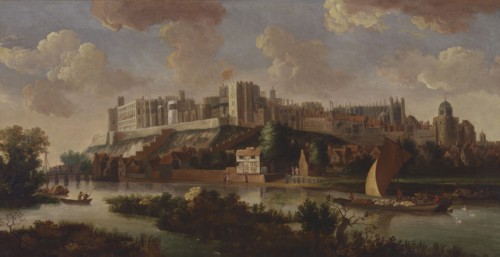 Windsor Castle Seen from the Thames, ca. 1700. after Jan Vorsterman