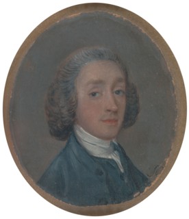 Portrait of a Young Man with Powdered Hair;Possibly a self-portrait, ca. 1750.