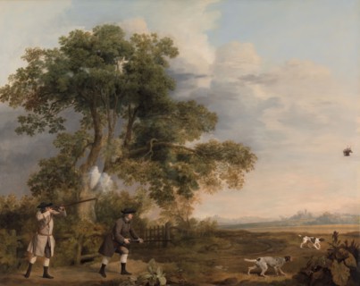 Two Gentlemen Shooting, ca. 1769.