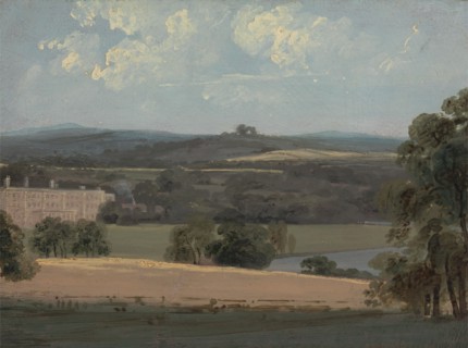 Trentham Park;Chatsworth;Trentham (Chatsworth), ca. 1801. Formerly attributed to John Constable