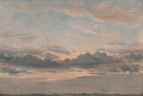 A Cloud Study, Sunset;Cloud Study, Sunset, ca. 1821.