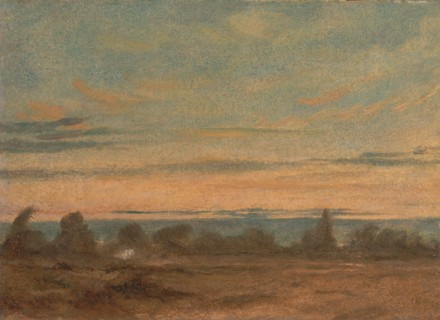 Summer - Evening Landscape, ca. 1825.