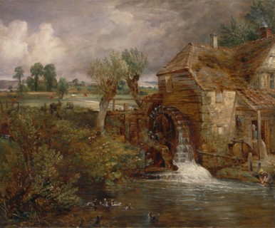 Parham Mill, Gillingham;Mill at Gillingham, Dorset;Gillingham Mill, Dorset;A Mill in Gillingham, in Dorsetshire;A Mill at Gillingham;Mill, Gillingham, Dorset;A Mill at Gillingham, in Dorsetshire;Parha...