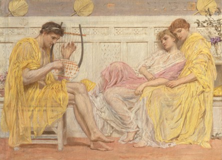 A Musician, ca. 1867.