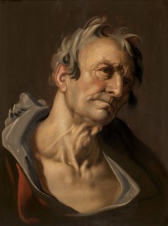 Head of an Old Man, late 16th-early 17th century.