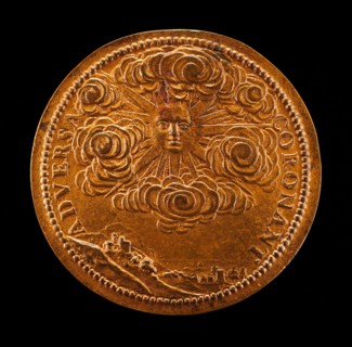 Radiant Sun over a Landscape [reverse], 1634.