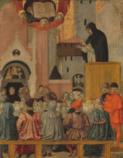 A Dominican Preaching, c. 1470.