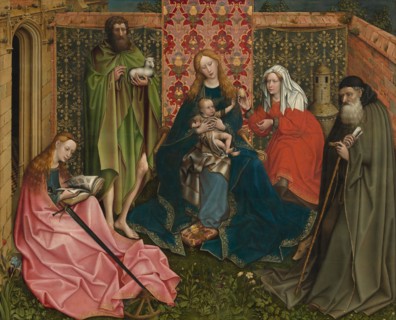 Madonna and Child with Saints in the Enclosed Garden, c. 1440/1460.