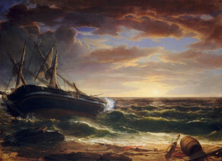 The Stranded Ship, 1844.