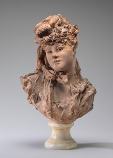 Bust of a Woman, 1875.