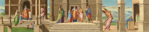 The Presentation and Marriage of the Virgin, and the Annunciation, 1520/1525.