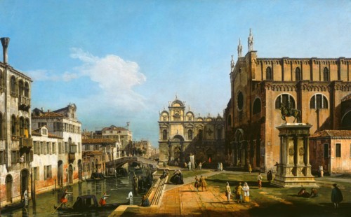 The Campo di SS. Giovanni e Paolo, Venice, 1743/1747.