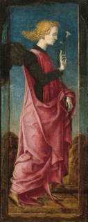 The Archangel Gabriel [middle left panel], c. 1470/1480.