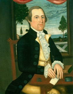 Captain Elisha Denison, c. 1790.