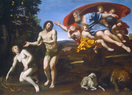 The Rebuke of Adam and Eve, 1626.