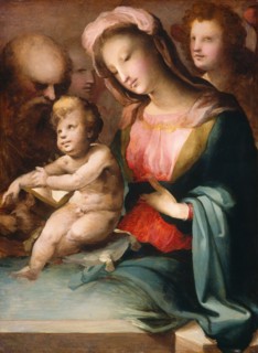The Holy Family with Angels, c. 1545/1550.