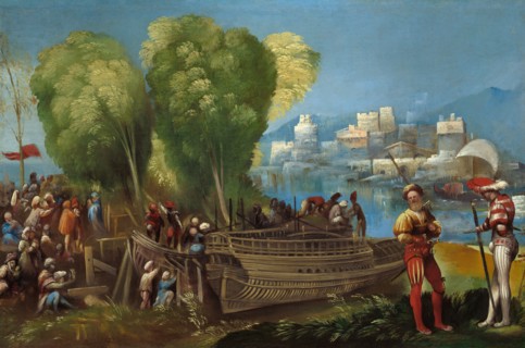 Aeneas and Achates on the Libyan Coast, c. 1520.