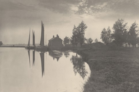 Cantley: Wherries Waiting for the Turn of the Tide, 1886.