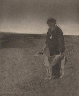 The Poacher-A Hare in View, 1888.